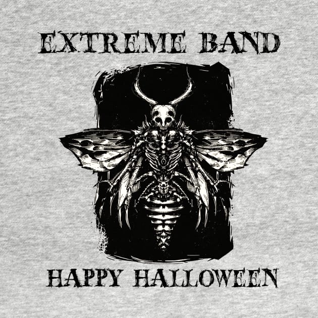 extreme band. happy halloween by aliencok